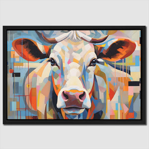 Cow's Loving Gaze - Animals Art