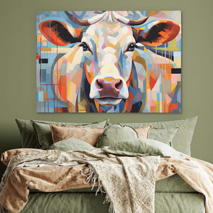 Cow's Loving Gaze - Wall Art Print