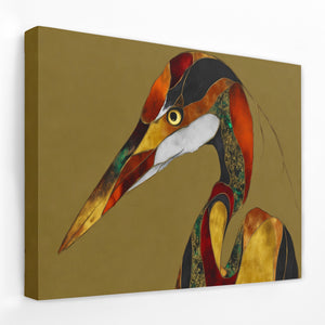 Crane Bronze Geometric — Crane Bronze Geometric Landscape Side View Mirror Wrap 136