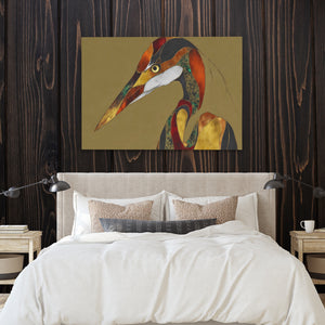 Crane Bronze Geometric — Crane Bronze Geometric Bedroom with Wood Walls 28