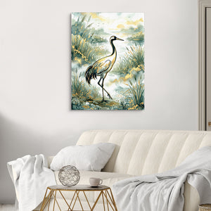 Crane Golden Sunrise โ crane golden sunrise sq luxury white room 1port flush print