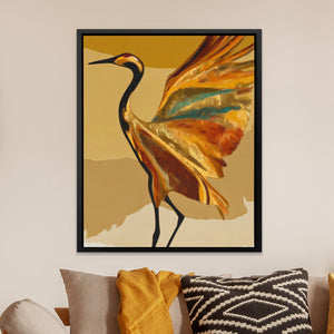 Crane Golden Wings — Crane Golden Wings Orange Room Zoom 228
