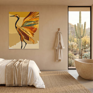 Crane Golden Wings — Crane Golden Wings Desert Home Port 108