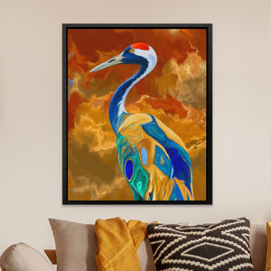 Crane Inferno Rising — Crane Inferno Rising Orange Room Zoom 229