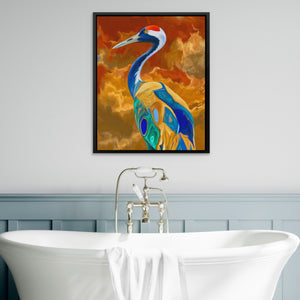 Crane Inferno Rising — Crane Inferno Rising Bathtub Wall Art 29