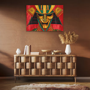 Crimson Samurai Mask — Crimson Samurai Mask Brown Room Clean 69