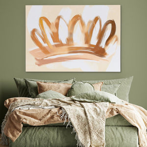 Crown Doodle - Luxury Wall Art