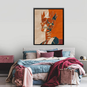 Crowned Bone Executive - Luxury Wall Art