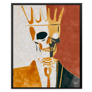 Crowned Bone Portrait - Luxury Wall Art