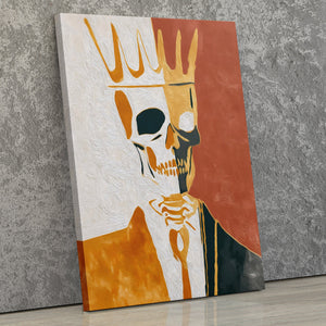 Crowned Bone Portrait - Luxury Wall Art