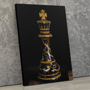 Crowned Chess Authority - Luxury Wall Art
