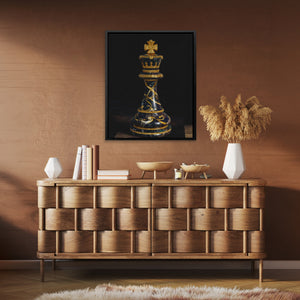 Crowned Chess Authority - Luxury Wall Art