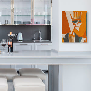 Crowned Death Executive II - Luxury Wall Art