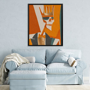 Crowned Death Executive II - Luxury Wall Art