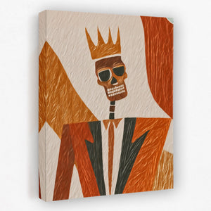 Crowned Death Executive - Luxury Wall Art