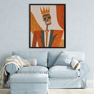 Crowned Death Executive - Luxury Wall Art