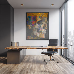 Crowned Mortality Fragments - Luxury Wall Art