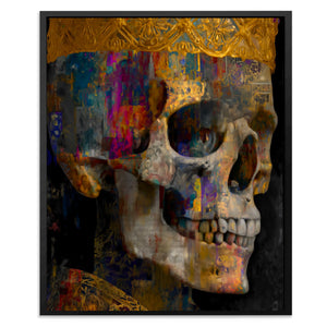 Crowned Mortality Fragments - Luxury Wall Art