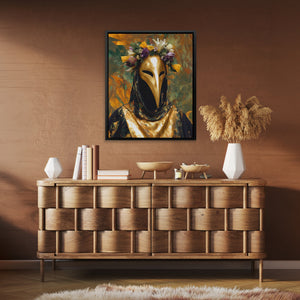 Crowned Plague Healer - Luxury Wall Art