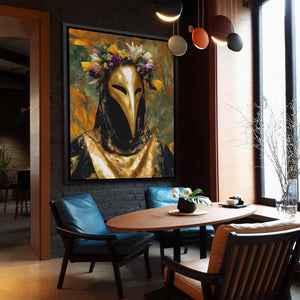 Crowned Plague Healer - Luxury Wall Art