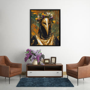 Crowned Plague Healer - Luxury Wall Art