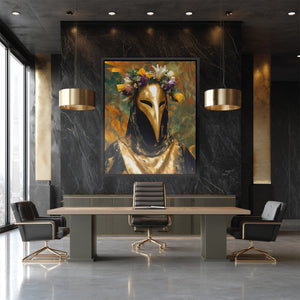 Crowned Plague Healer - Luxury Wall Art