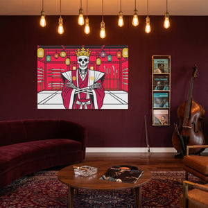 Crowned Skull Dojo - Luxury Wall Art