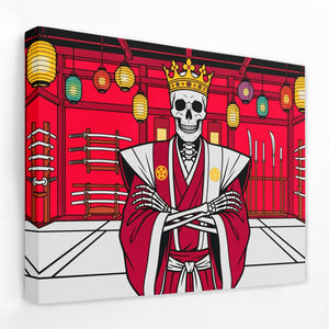 Crowned Skull Dojo - Luxury Wall Art