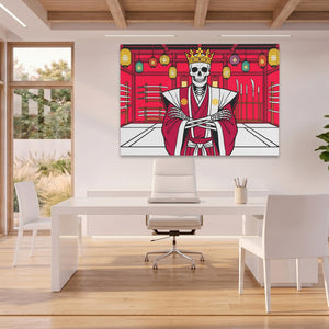 Crowned Skull Dojo - Luxury Wall Art