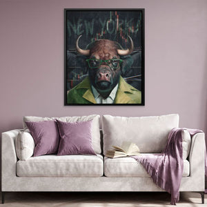 Crypto Bullish - Bull Art