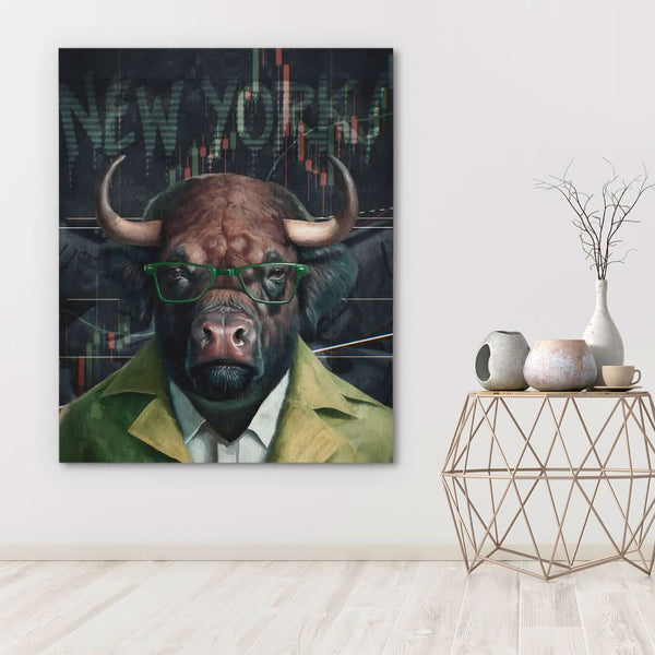 Crypto Bullish in a room