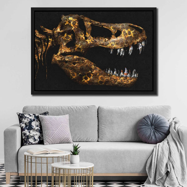 Crypto Dinosaur in a room