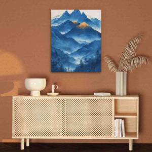 Crystal Cascade - Luxury Wall Art