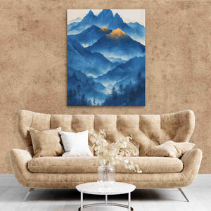 Crystal Cascade - Luxury Wall Art