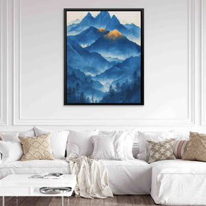 Crystal Cascade - Luxury Wall Art