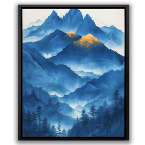 Crystal Cascade - Luxury Wall Art