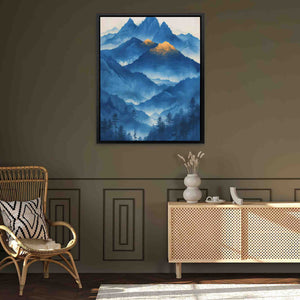 Crystal Cascade - Luxury Wall Art