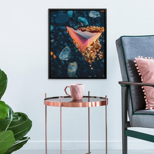 Crystalline Flow - Luxury Wall Art