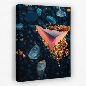 Crystalline Flow - Luxury Wall Art
