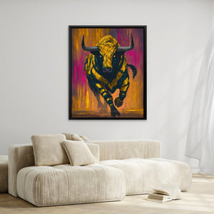 Crystalline Thunder - Luxury Wall Art