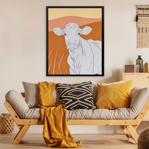 Curious Cow - Luxury Wall Art