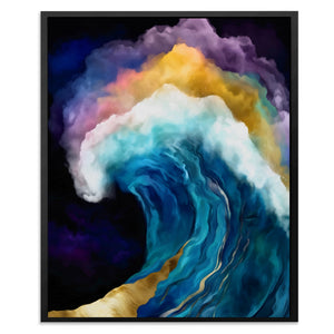 Curling Wave Barrel - Luxury Wall Art