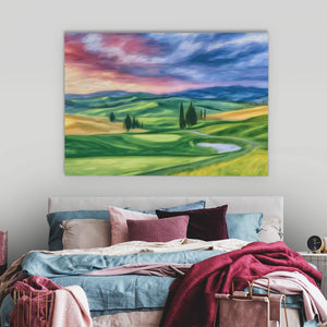 Cypress Dreams Unfold - Luxury Wall Art