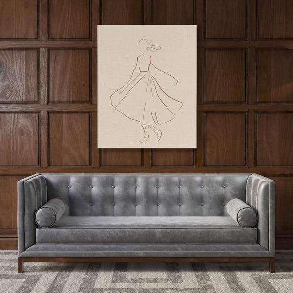 Dancing Figure in a room