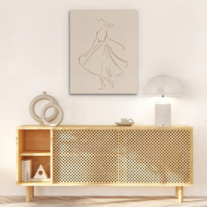 Dancing Figure - Luxury Wall Art