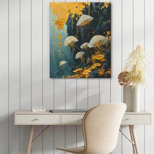 Dancing Jellyfish - Luxury Wall Art