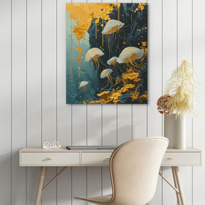 Dancing Jellyfish - Luxury Wall Art