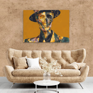 Dapper Death Portrait - Luxury Wall Art
