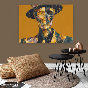 Dapper Death Portrait - Luxury Wall Art