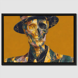 Dapper Death Portrait - Luxury Wall Art